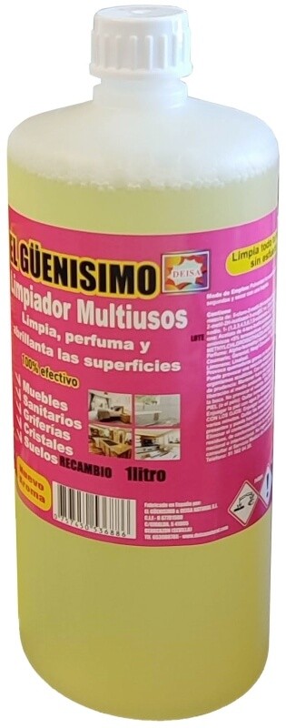 El Güenisimo Limpiador Multiusos Recambio 1L – Limpieza Versátil y Económica