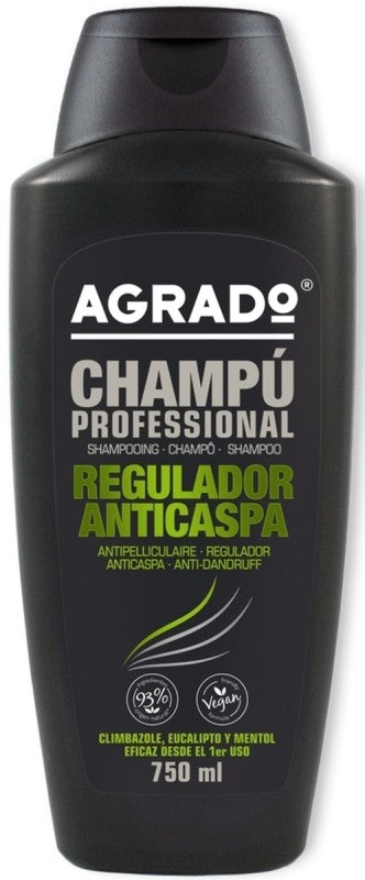 Champú Anticaspa Agrado Profesional 750 ml - Solución Completa para un Cabello Limpio y Libre de Caspa