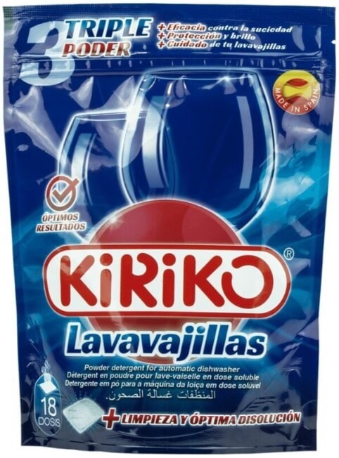 Kiriko Lavavajilla Máquina 18 Dosis