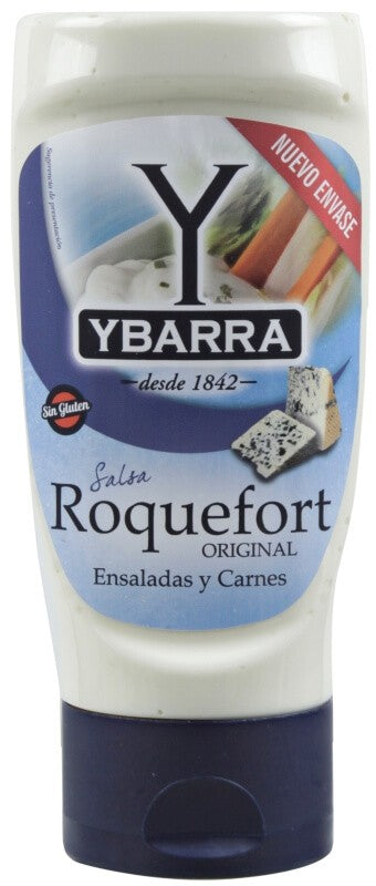 Ybarra Salsa Roquefort Original 300 g - El Toque Cremoso para tus Ensaladas y Carnes