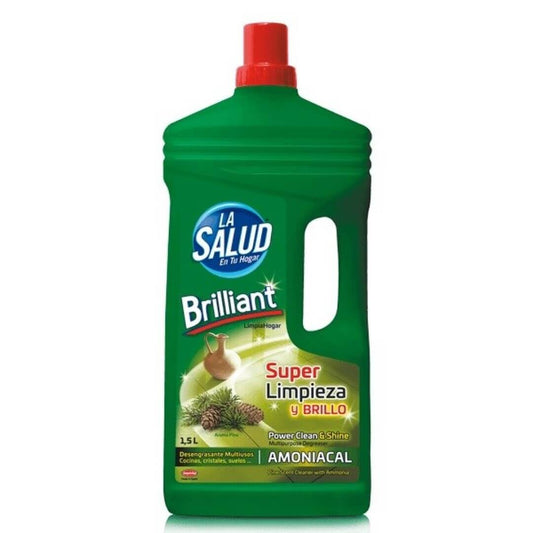 La Salud Brillant Super Limpieza y Brillo Amoniacal 1,5 l