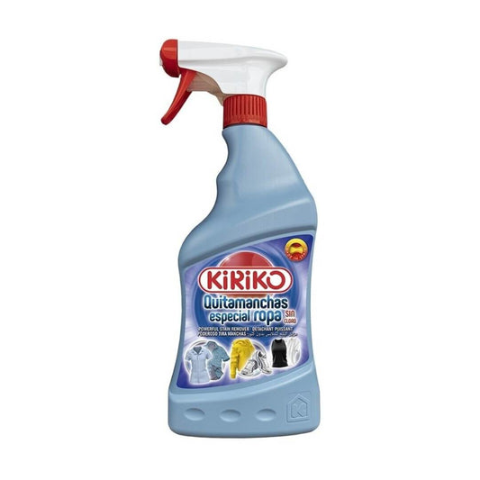 Kiriko Quitamanchas Especial Ropa 750 ml - Elimina Manchas Difíciles sin Cloro