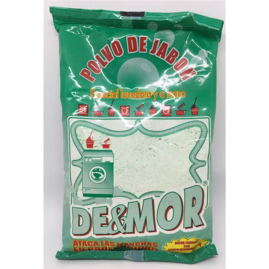 De & Mor Polvo de Jabón Verde 350 gr