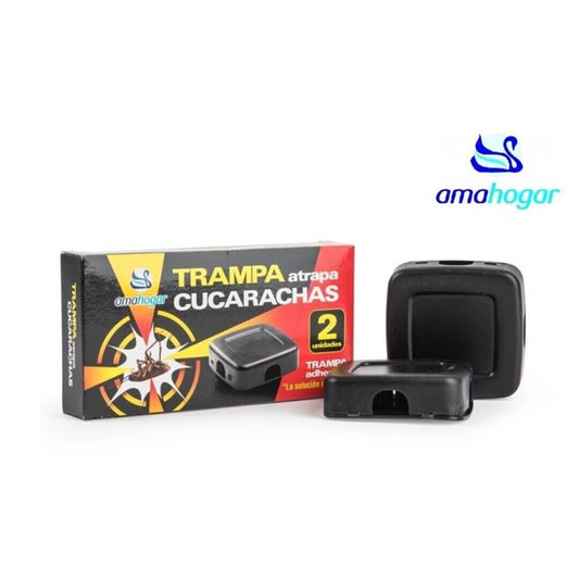 Amahogar Trampa Adhesiva Atrapa Cucarachas