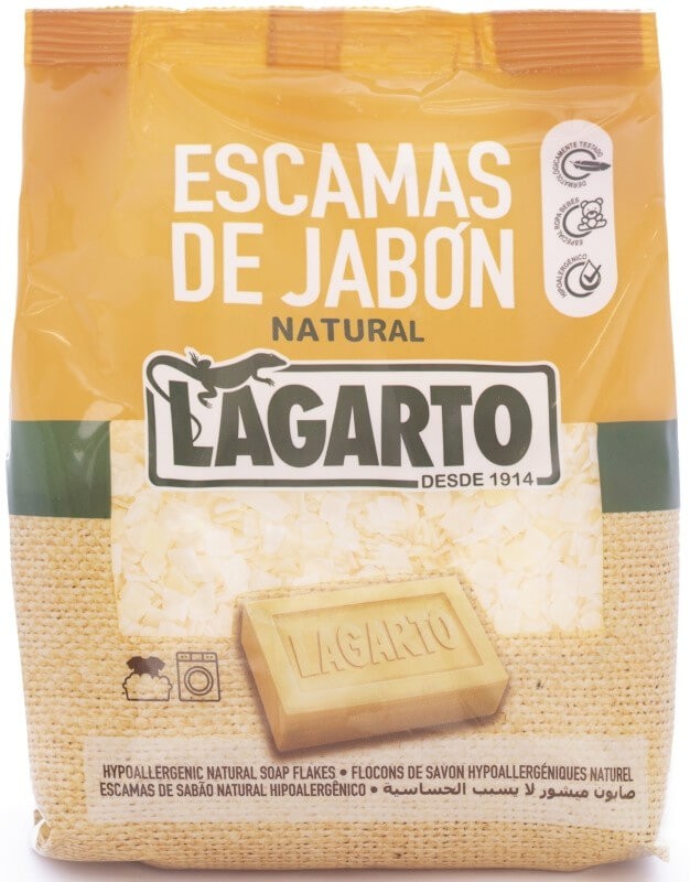 Lagarto Escamas de Jabón Natural 400 g – Limpieza Ecológica y Cuidado Natural