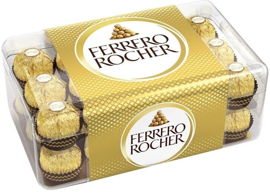 Ferrero Rocher 30 Bombones 375g - El Regalo de Chocolate Perfecto para Navidad