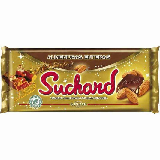 Suchard Turrón Crujiente Almendras Enteras 230g