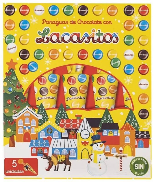Lacasitos Est Navidad Paraguas 5 u