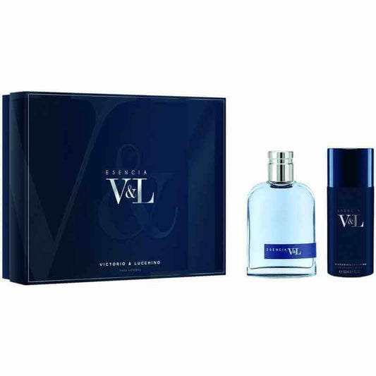 V&L Esencia Estuche Hombre 100 ml + Desodorante 150 ml – Elegancia y Frescor en tu Rutina Diaria