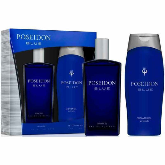 Poseidón Estuche Blue Vapo 100 Ml + Gel De Baño 250 Ml