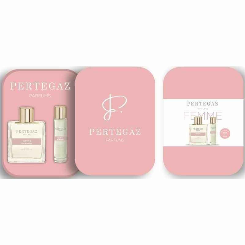 Pertegaz Estuche Femme Vapo 100 Ml + Colonia Mini 30 Ml + Lata