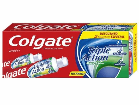 Colgate Triple Action 2 x 75 ml