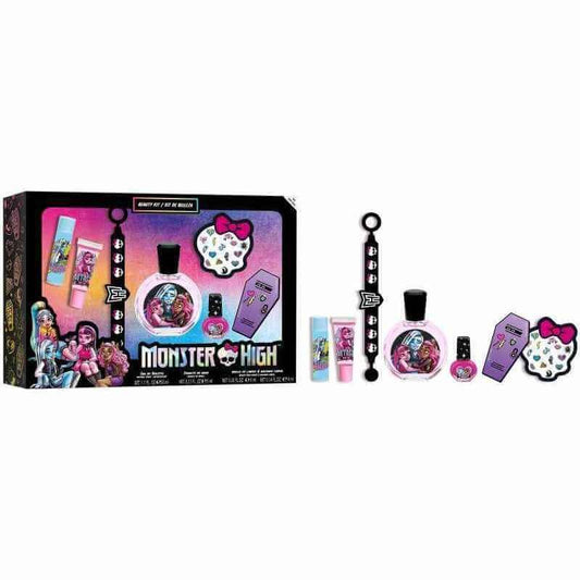 Monster High Set Vapo 50 Ml + Kit Cosmética & Bisutería