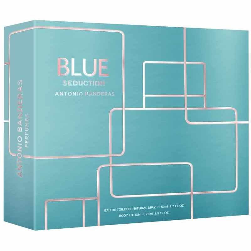 Antonio Banderas Estuche Blue Seduction Vapo 50 Ml + Body Milk 75 Ml
