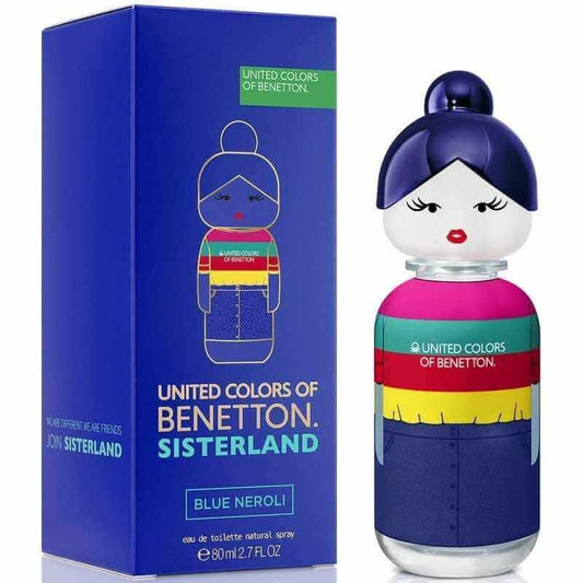 Benetton Colonia Sisterland Blue Neroli Woman Vapo 80 Ml