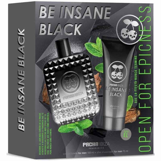 Pacha Estuche I Am Insane Black Man Vapo 100 Ml + After Shave 75 Ml