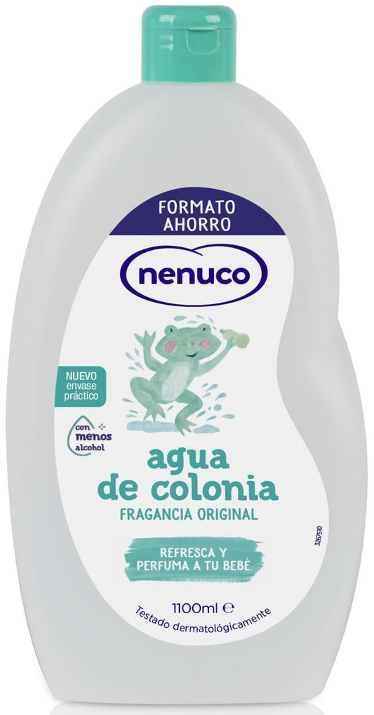 Nenuco Agua de Colonia Fragancia Original 1100 L - Refresca y Perfuma a Tu Bebé