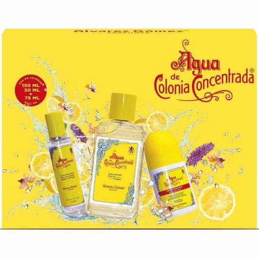 Álvarez Gómez Estuche Aqua De Colonia Concentrada 150 Ml + MIni 30 Ml + Desodorante Roll-On