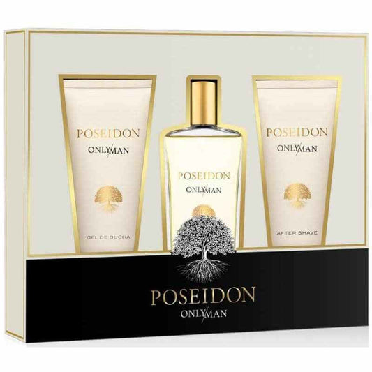 Posseidon Estuche Only Man Vapo 150 Ml + Gel De Baño + After Shave