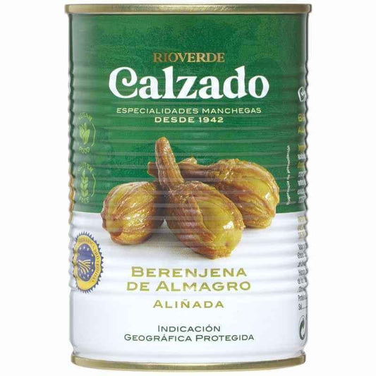 Rioverde Calzado Berenjena de Almagro Aliñada 390 g – Auténtico Sabor Manchego