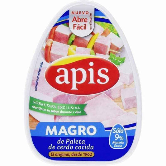 Apis Magro de Cerdo Lata 220G - Carne Magra de Calidad Listo para Disfrutar