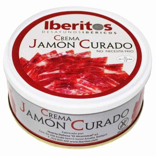 Iberitos Crema Jamón Curado Lata 250 Gr