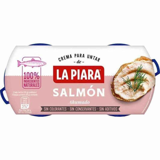 La Piara Paté De Salmón Tapa Azul 2 Unidades X 77 Gr