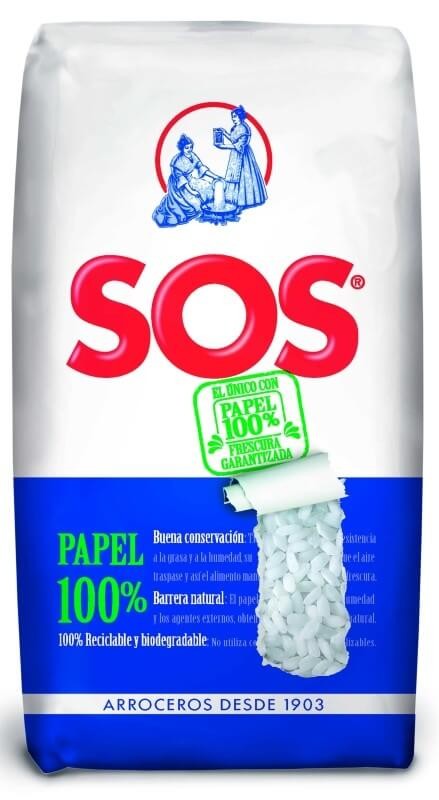 SOS Arroz Paquete 1Kg