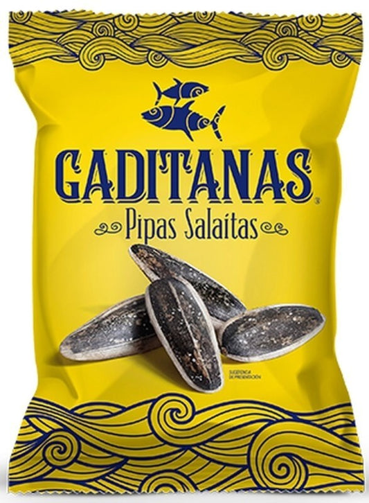 Gaditanas Pipas Salaitas 120g - El Snack Clásico y Crujiente para Disfrutar en Cualquier Momento