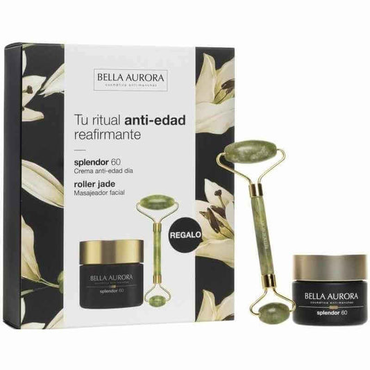 Bella Aurora Estuche Splendor 60 Día 50 Ml + Roller Jade Masajeador Facial