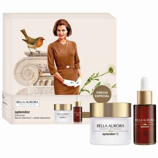 Bella Aurora Estuche Crema Splendor 10 Día 50 Ml + Serum Splendor Vitamina C - Ácido Hialurónico