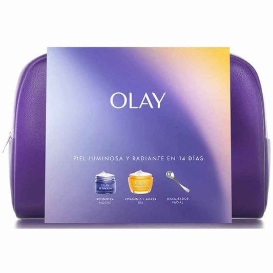 Olay Neceser Vitamina C Día 50 Ml + Mini Retinol 15 Ml + Roller Facial