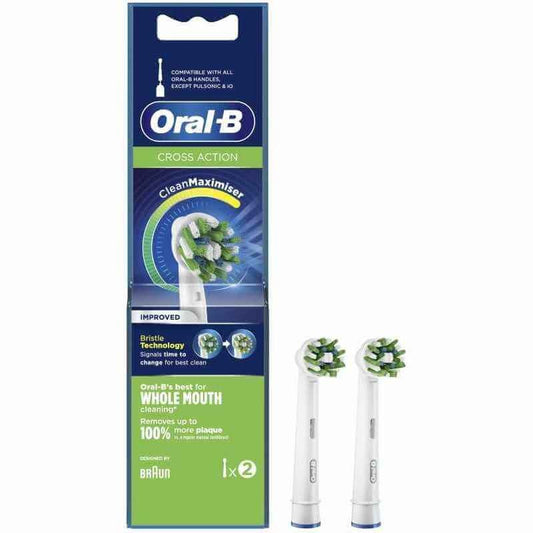 Oral-B Cepillo Dental Eb 50-2 Cross Action 2 Unidades