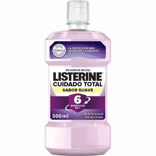 Listerine Enjuague Total Zero - 0% Alcohol 500 Ml