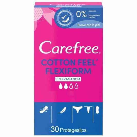 Carefree Protege Slip Flexiform Normal - Tanga 30 Unidades