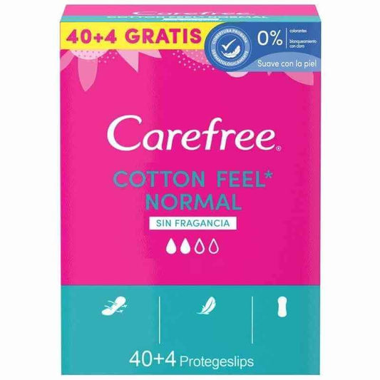Carefree Protege Slip Transpirable 44 Unidades
