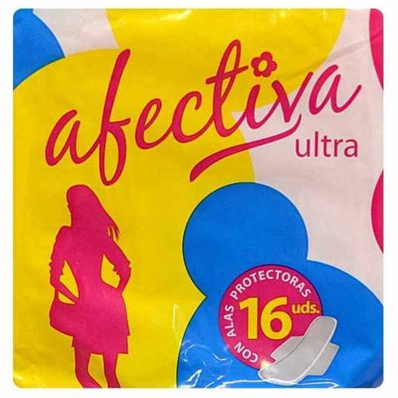 Afectiva Compresa Ultra Ala 16 Unidades
