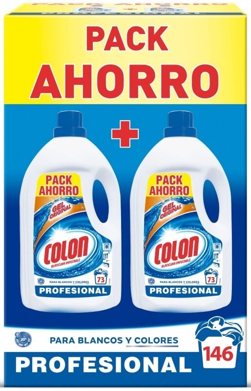 Colon Detergente Gel Profesional 146 Dosis - Limpieza Profunda y Eficacia Profesional