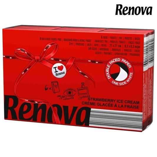 Renova Pañuelo Fresa 6 Und