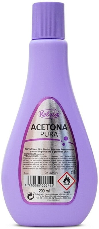Kelsia Quitaesmalte Acetona 200 ML