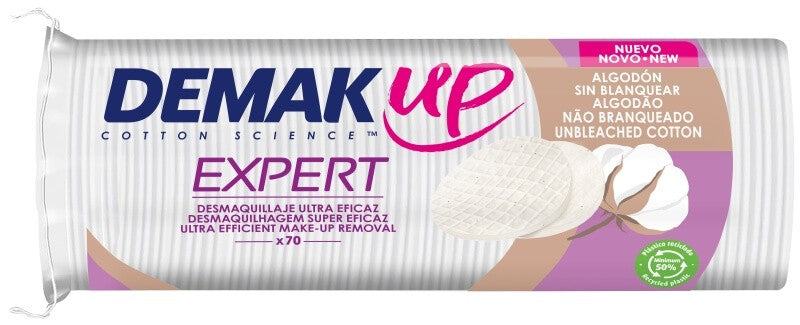 Demak Up Algodón Disco Desmaquillante 70 Und Expert
