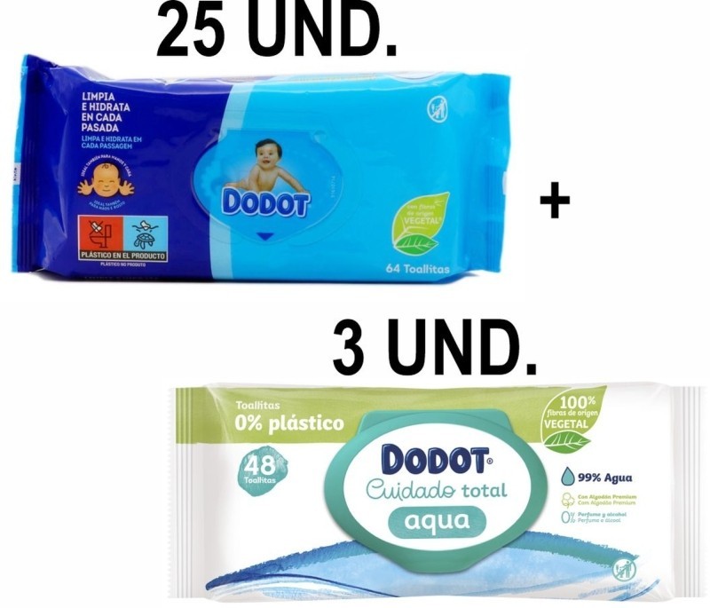 Dodot Toallitas 25 + 3 Und