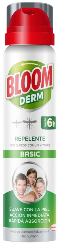 Bloom Derm Repelente Basic 100 ml - Protección Eficaz Contra Mosquitos Común y Tigre