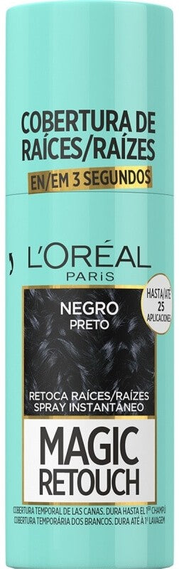 L'oreal Paris Magic Retouch Cobertura de Raíces Negro Preto