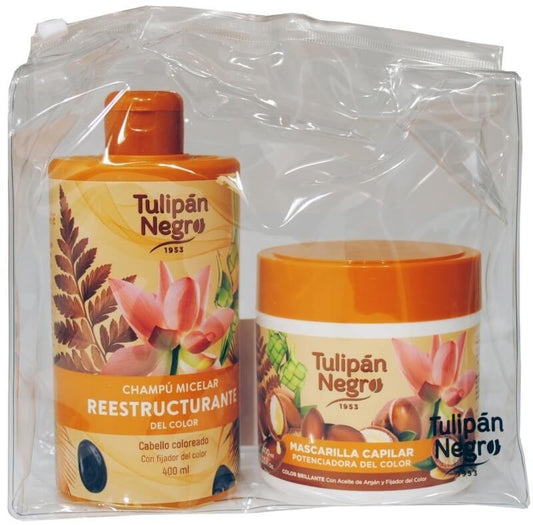 Tulipán Negro Champú y Mascarilla Potenciadora del Color