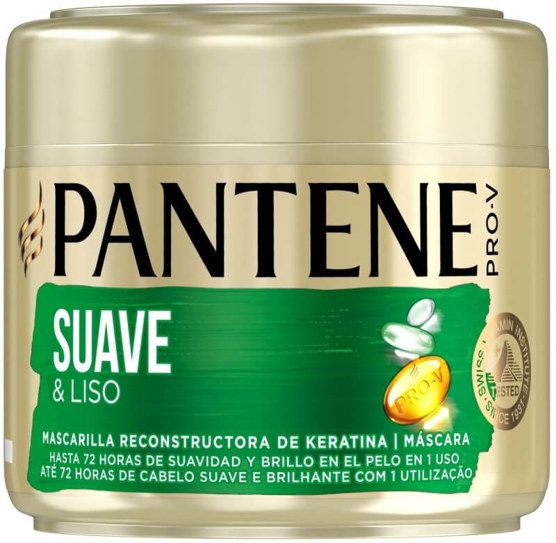 Pantene Mascarilla Suave & Liso 200 + 100