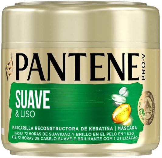Pantene Mascarilla Suave & Liso 200 + 100