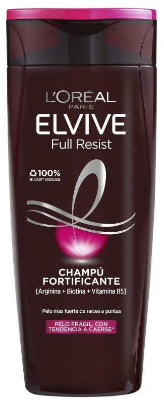 L'oréal Elvive Full Resist Champú Fortificante 370 Ml