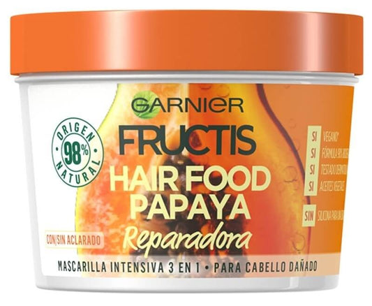 Garnier Fructis Hair Food Papaya Reparadora 390 ml