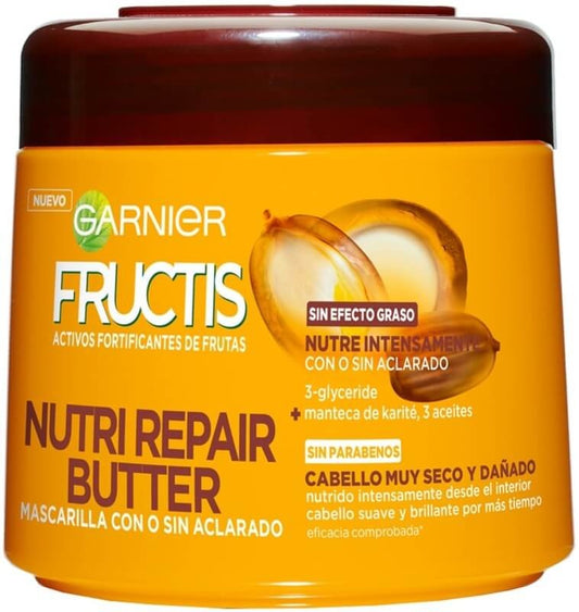 Garnier Fructis Mascarilla Nutri Repair Butter 300 ml